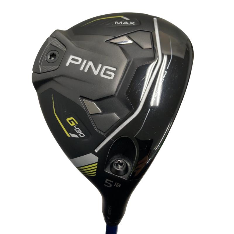 【中古】 ピン G430 MAX 5W フェアウェイウッド FW リシャフト (フレックス余分の物) メンズ 成人男性用 右利き 右用 C価値づける ゴルフ野球クラブ