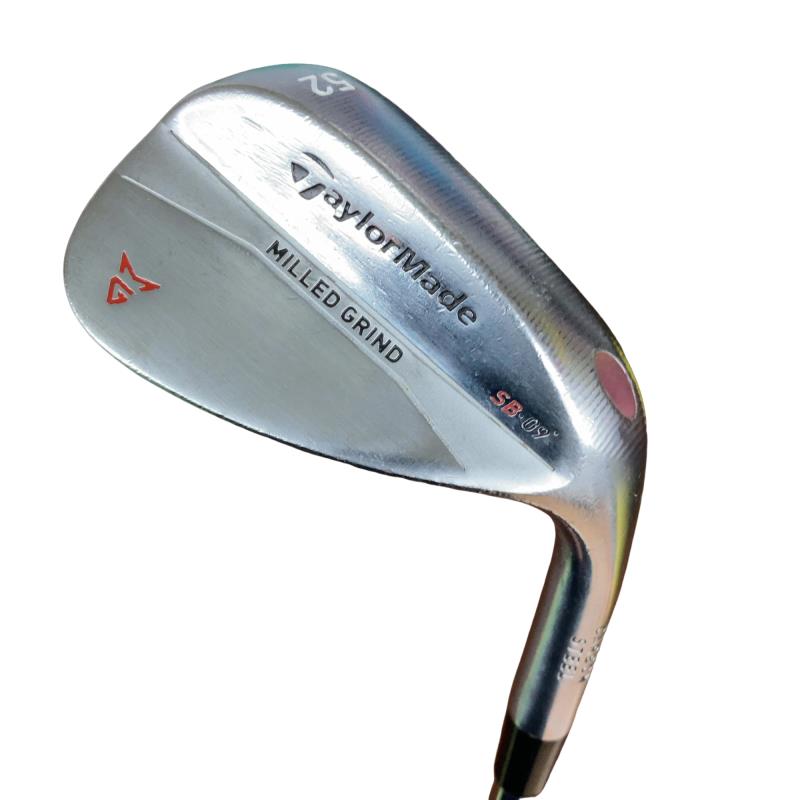 【中古】 テーラーメイド Taylor Made MILLED GRIND 52°/09° USA ウェッジ WG Dynamic Gold (フレックスその他) メンズ 男性用 右利き 右用 Cランク ゴルフクラブ