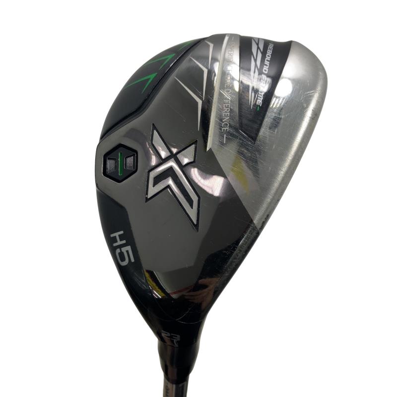 【中古】 ダンロップ XXIO(2022) eks H5 ありがた味 UT Miyazaki AX-2(HB) (フレックスS) メンズ 成人男性用 右利き 右用 C位置づける ゴルフ野球クラブ