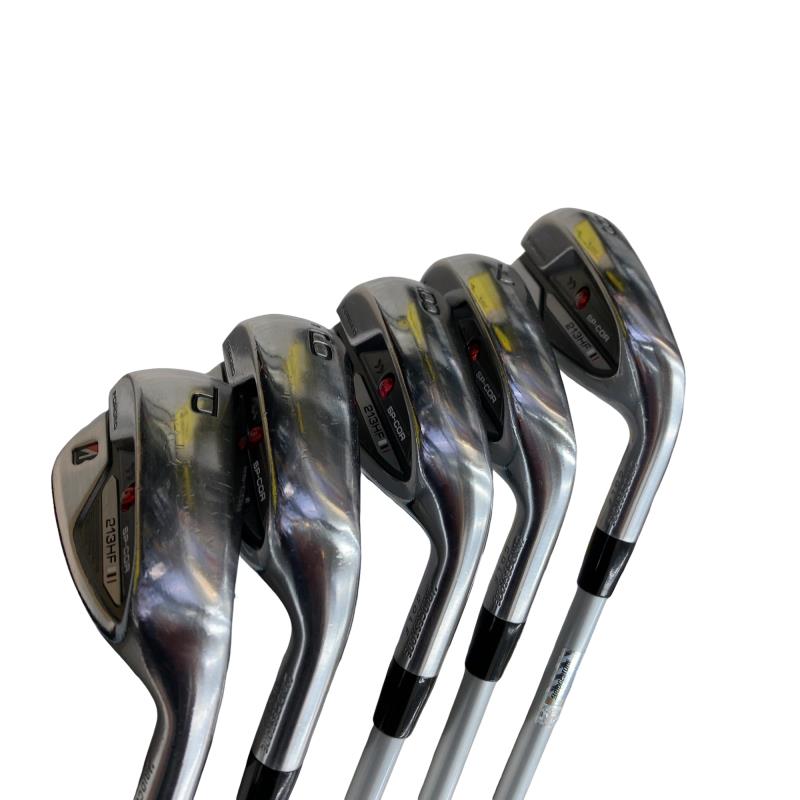 【中古】 ブリヂストン BRIDGESTONE 213HF 5S アイアン仕掛ける IR Air Speeder BS for Iron (フレックス余分の物) メンズ 成人男性用 右利き 右用 C序列付ける ゴルフ野球クラブ