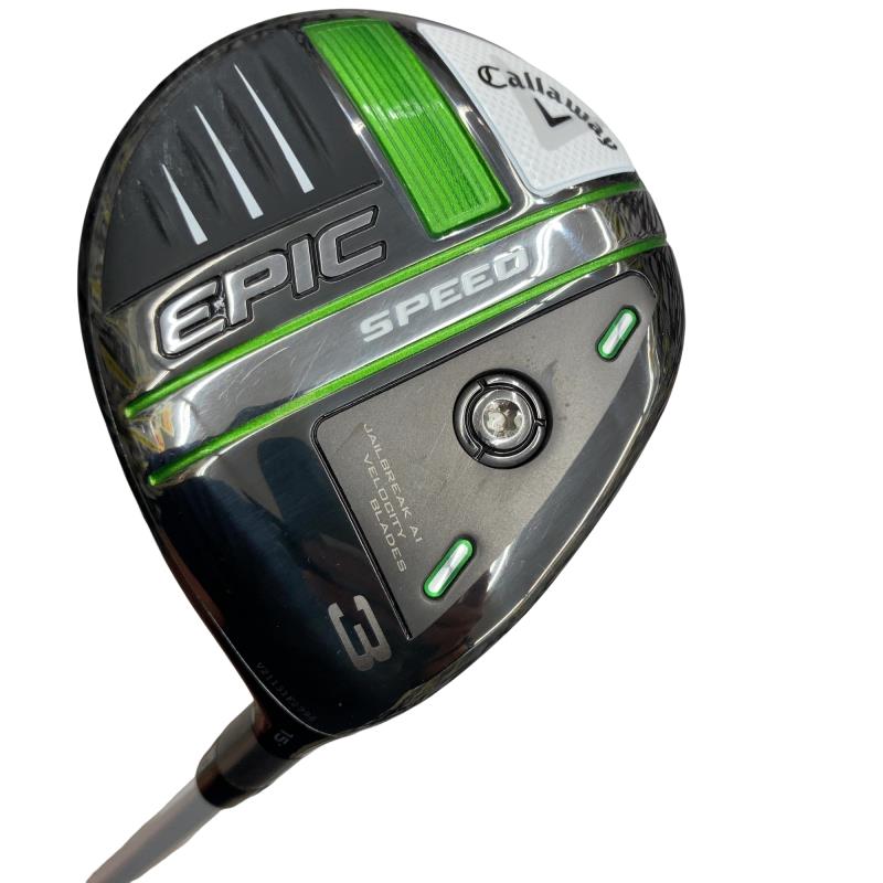 【中古】 キャロウェイ EPIC SPEED 3W フェアウェイウッド FW Speeder EVOLUTION VII FW 60 (フレックスS) メンズ 成人男性用 右利き 右用 C序列付ける ゴルフ野球クラブ