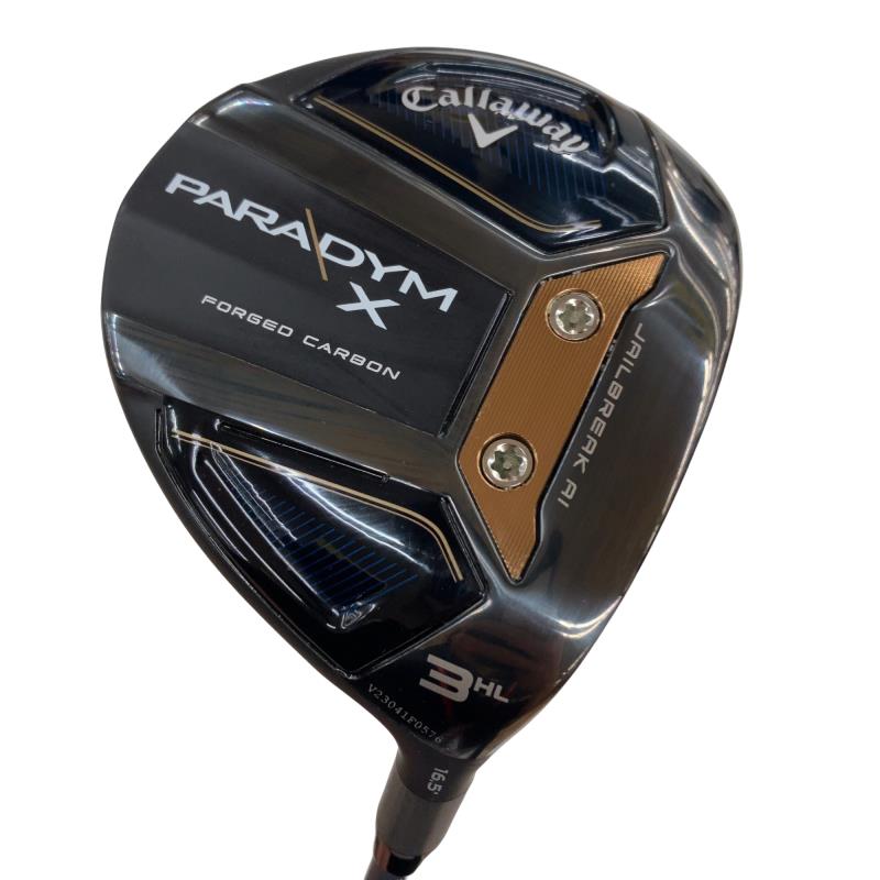 【中古】 キャロウェイ PARADYM X 3HL フェアウェイウッド FW 純正特注シャフト (フレックスその他) メンズ 男性用 右利き 右用 Bランク ゴルフクラブ|ゴルフパートナー 中古クラブ店