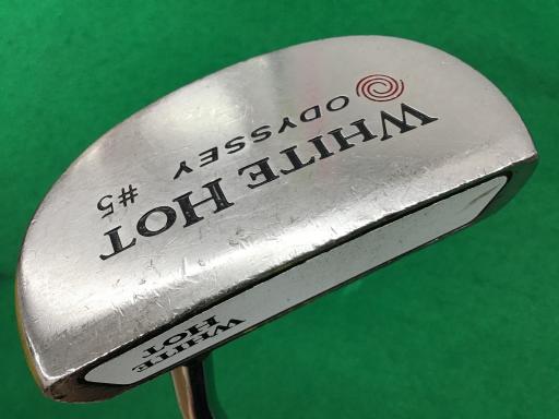 【中古】 オデッセイ WHITE HOT #5 33インチ パター PT スチール (フレックスその他) メンズ 男性用 右利き 右用 Cランク ゴルフクラブ