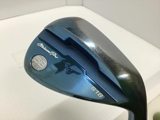 【中古】 ミズノ Mizuno Pro S18(ブルー) 58°/12° ウェッジ WG 純正特注シャフト (フレックスその他) メンズ 男性用 右利き 右用 Cランク ゴルフクラブ