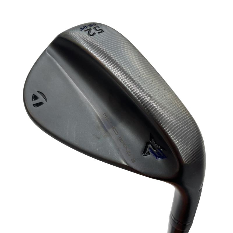 【中古】 テーラーメイド Taylor Made MILLED GRIND 3(ブラック) 52°/09° ウェッジ WG Dynamic Gold (フレックスS) メンズ 男性用 右利き 右用 Cランク ゴルフクラブ|ゴルフパートナー 中古クラブ店