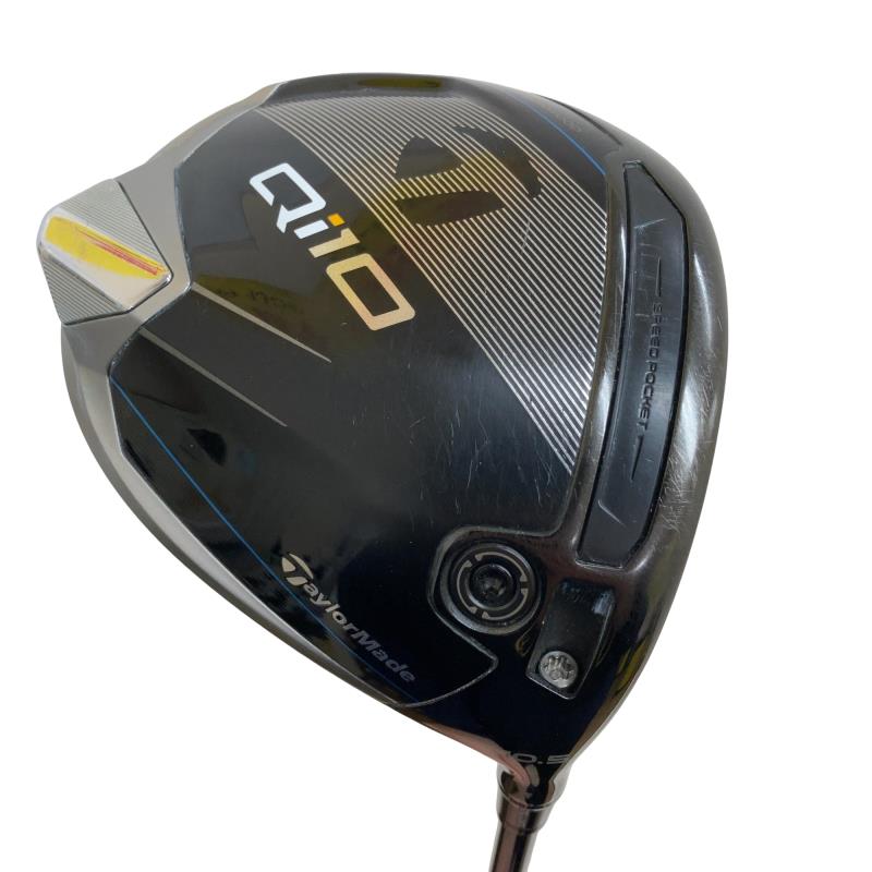 【中古】 テーラーメイド Qi10 10.5° ドライバー DR Diamana BLUE TM50(Qi10 DR) (フレックスS) メンズ 男性用 右利き 右用 Cランク ゴルフクラブ
