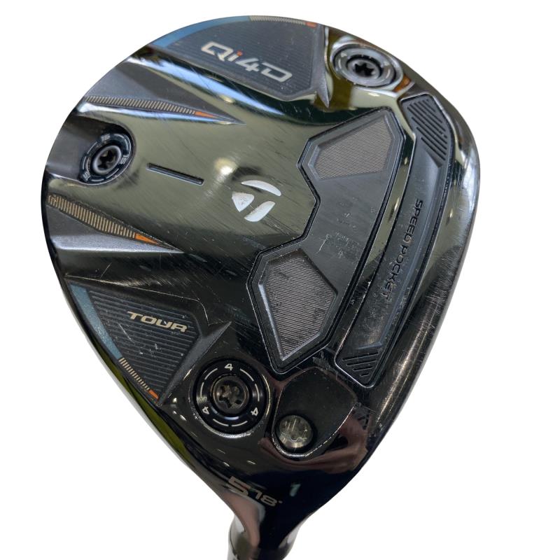 【中古】 仕立て屋お手伝いさん Qi4D TOUR 5W フェアウェイウッド FW 完全無欠特注立て坑 (フレックスR) メンズ 成人男性用 右利き 右用 C序列付ける ゴルフ野球クラブ