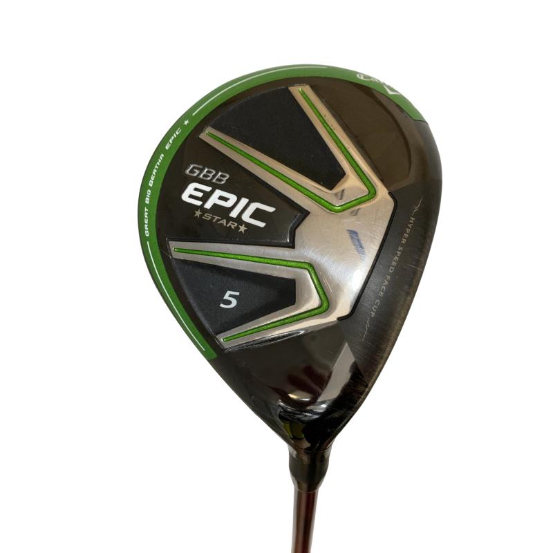 【中古】 キャロウェイ GBB EPIC STAR 5W フェアウェイウッド FW 純正特注シャフト (フレックスS) メンズ 男性用 右利き 右用 Cランク ゴルフクラブ