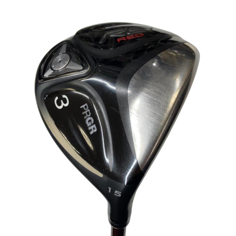 【中古】 プロギア RS RED 3W フェアウェイウッド FW Speeder EVOLUTION FOR PRGR(FW) (フレックスR) メンズ 男性用 右利き 右用 Cランク ゴルフクラブ