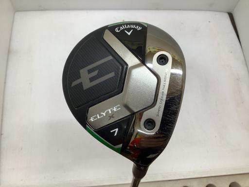【中古】 キャロウェイ ELYTE X 7W フェアウェイウッド FW VENTUS GREEN 50 for CW(ELYTE FW) (フレックスR) メンズ 男性用 右利き 右用 Cランク ゴルフクラブ