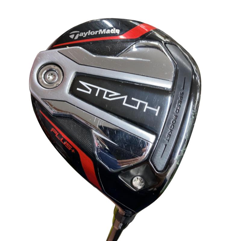 【中古】 テーラーメイド STEALTH PLUS+ 3W フェアウェイウッド FW 純正特注シャフト (フレックスS) メンズ 男性用 右利き 右用 Cランク ゴルフクラブ