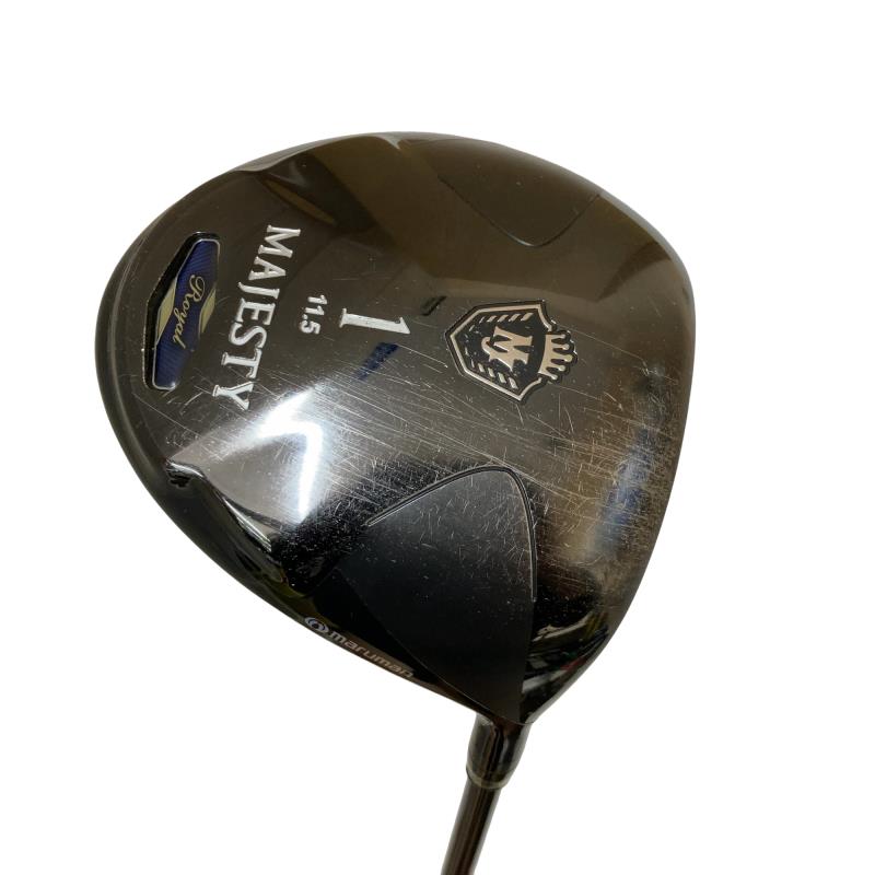 【中古】 マジェスティゴルフ(旧マルマン) MAJESTY ROYAL BLACK 11.5°(46.5in) １番ウッド DR MAJESTY LV510(１番ウッド) (フレックスR) メンズ 成人男性用 右利き 右用 C序列付ける ゴルフ野球クラブ