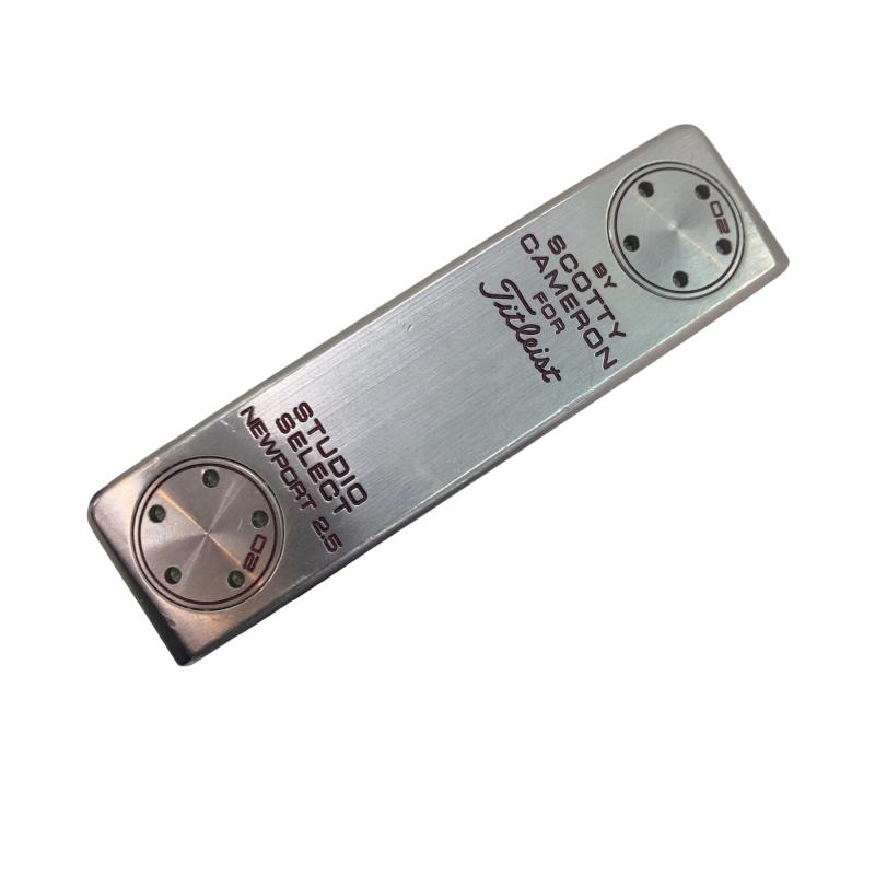【中古】 タイトリスト SCOTTY CAMERON STUDIO SELECT NEWPORT 2.5 33in パター PT スチール写真 (フレックス余分の物) メンズ 成人男性用 右利き 右用 C位置づける ゴルフ野球クラブ
