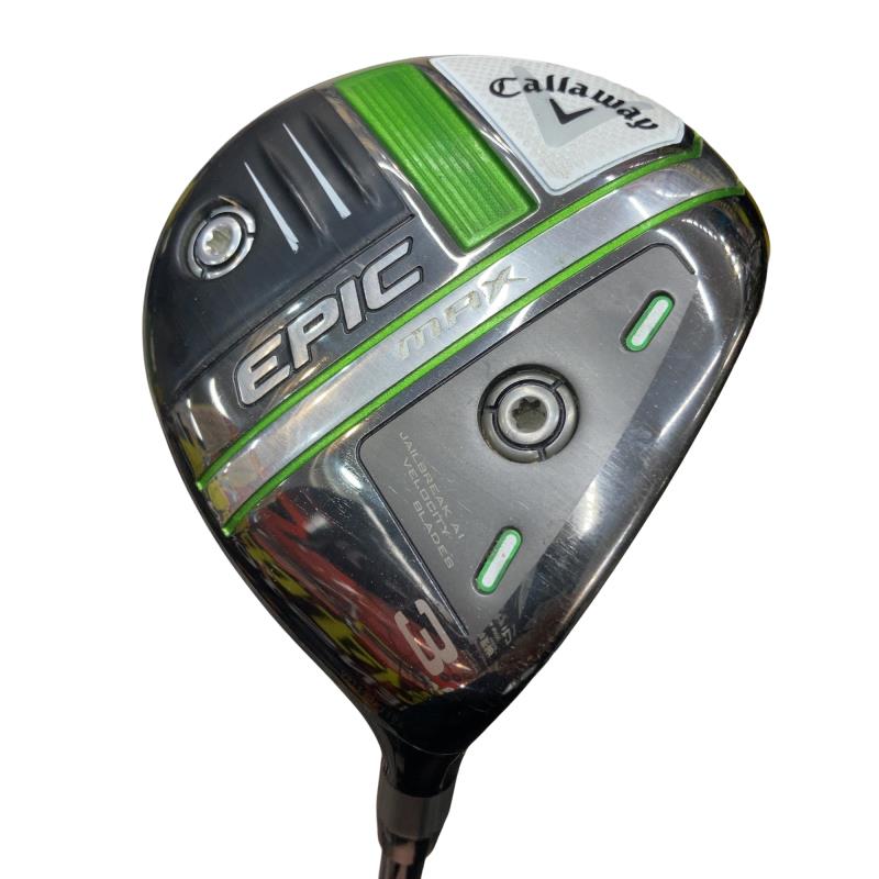 【中古】 キャロウェイ EPIC MAX 3W フェアウェイウッド FW Diamana 40 for CW(2021 EPIC FW) (フレックスSR) メンズ 男性用 右利き 右用 Cランク ゴルフクラブ