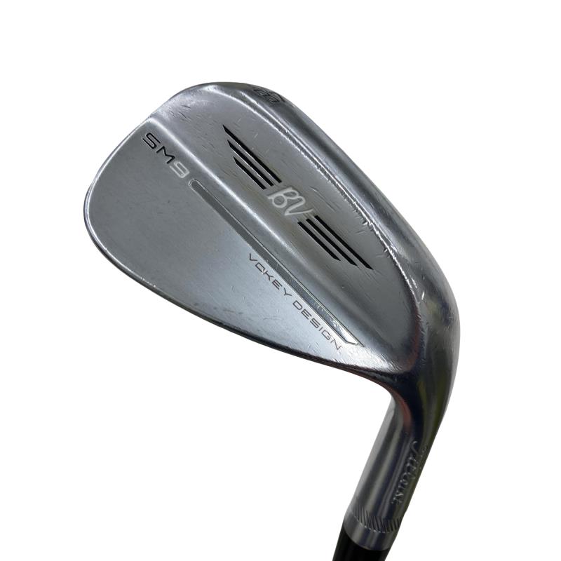 【中古】 タイトリスト VOKEY SPIN MILLED SM9 ツアークロム 48°/10°F ウェッジ WG NS PRO 950GH neo (フレックスS) メンズ 男性用 右利き 右用 Cランク ゴルフクラブ