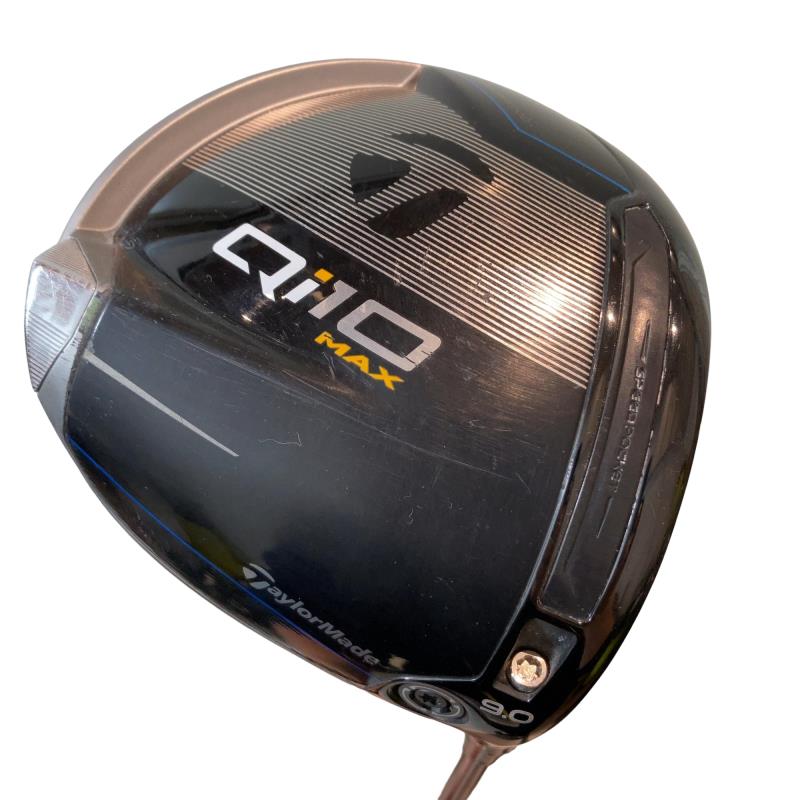 【中古】 テーラーメイド Qi10 MAX 9° ドライバー DR Diamana BLUE TM50(Qi10 DR) (フレックスS) メンズ 男性用 右利き 右用 Cランク ゴルフクラブ