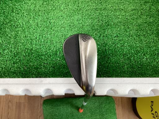 【中古】 タイトリスト VOKEY SPIN MILLED SM9 ブラッシュドスチール 58°/12°D ウェッジ WG リシャフト (フレックス余分の物) メンズ 成人男性用 右利き 右用 C位置づける ゴルフ野球クラブ
