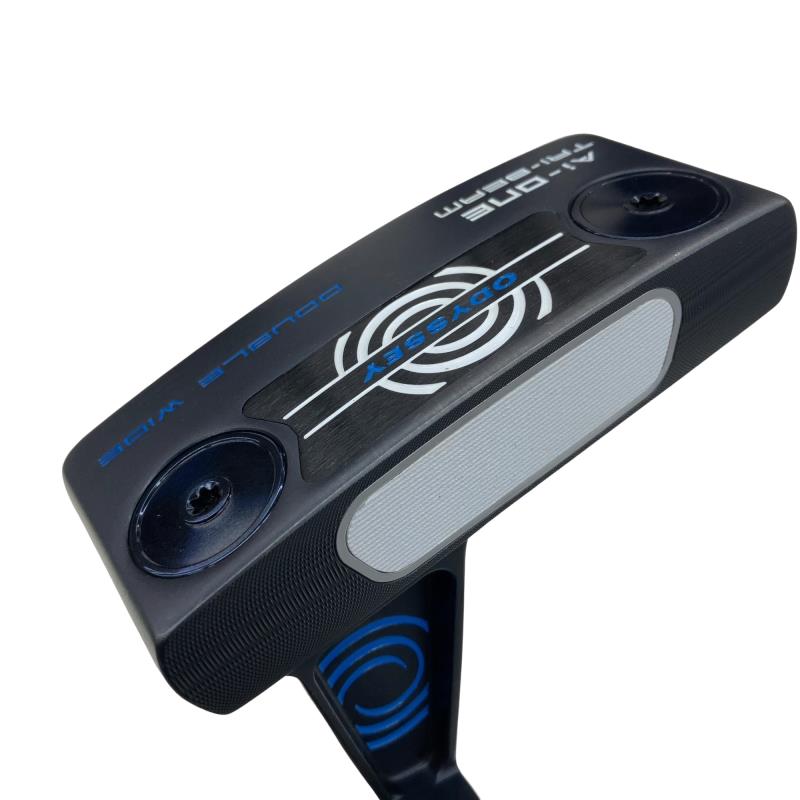 【中古】 オデッセイ Ai-ONE TRI-BEAM DOUBLE WIDE CH 34in パター PT STROKE LAB 90 スチール写真 (フレックス余分の物) メンズ 成人男性用 右利き 右用 C序列付ける ゴルフ野球クラブ