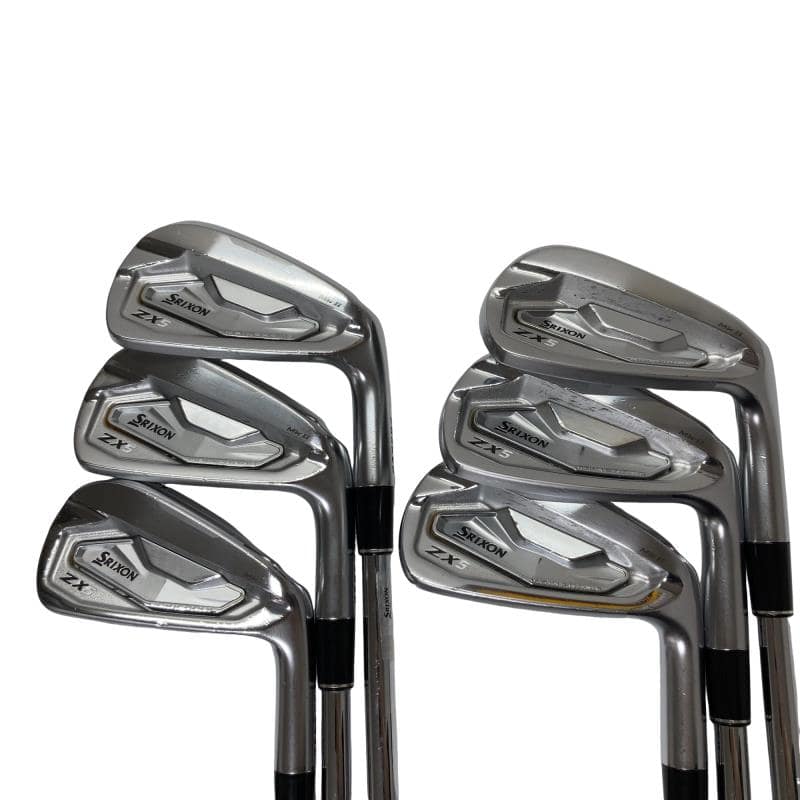 【中古】 ダンロップ SRIXON ZX5 Mk II 6S アイアンセット IR NS PRO 950GH neo DST (フレックスS) メンズ 男性用 右利き 右用 Cランク ゴルフクラブ｜ゴルフパートナー 中古クラブ店