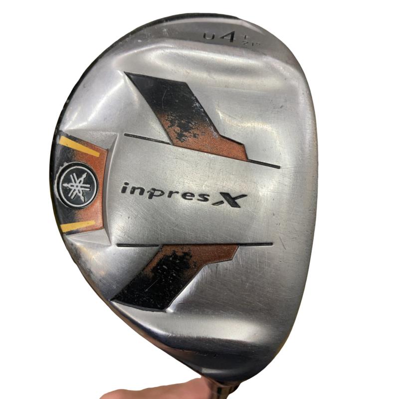 【中古】 ヤマハ inpres X Z UT U4+ ユーティリティ UT TMX-513U (フレックスR) メンズ 男性用 右利き 右用 Dランク ゴルフクラブ
