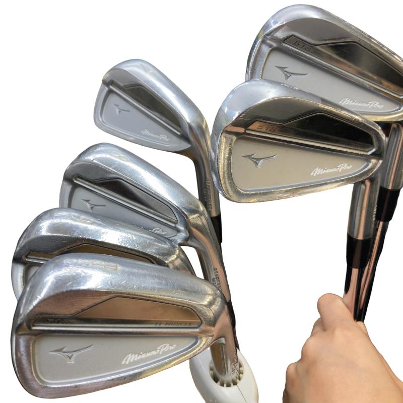 【中古】 ミズノ Mizuno Pro 518 6S アイアン仕掛ける IR 完全無欠特注立て坑 (フレックス余分の物) メンズ 成人男性用 右利き 右用 C価値づける ゴルフ野球クラブ