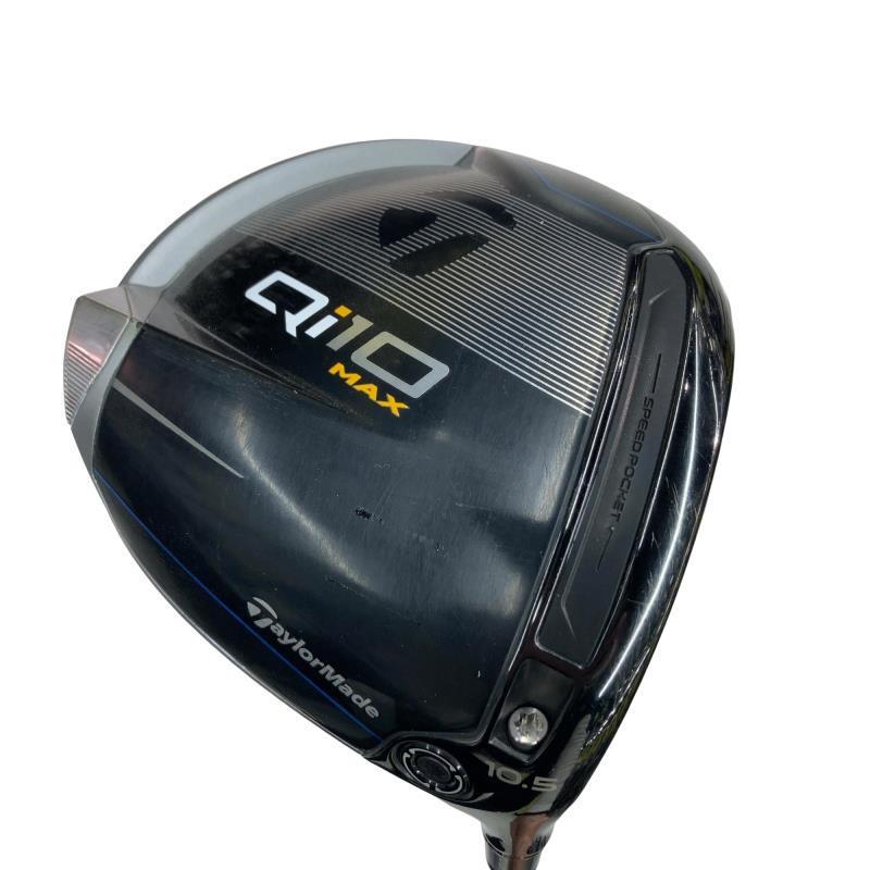【中古】 テーラーメイド Qi10 MAX 10.5° ドライバー DR Diamana BLUE TM50(Qi10 DR) (フレックスS) メンズ 男性用 右利き 右用 Cランク ゴルフクラブ