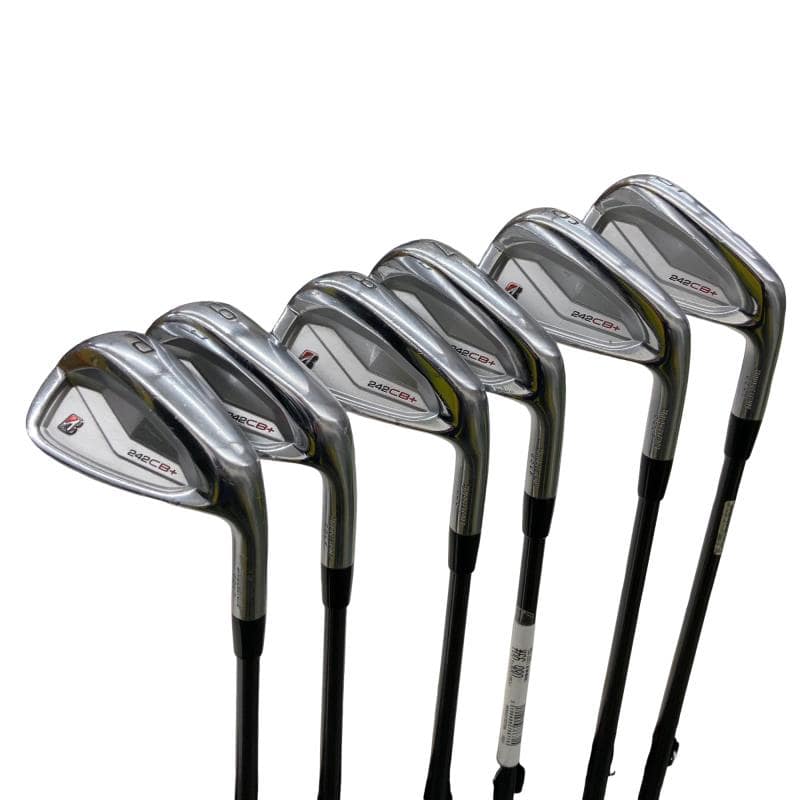 【中古】 ブリヂストン BRIDGESTONE 242CB+ 6S アイアン仕掛ける IR Diamana Thump iB70 (フレックスS) メンズ 成人男性用 右利き 右用 C価値づける ゴルフ野球クラブ