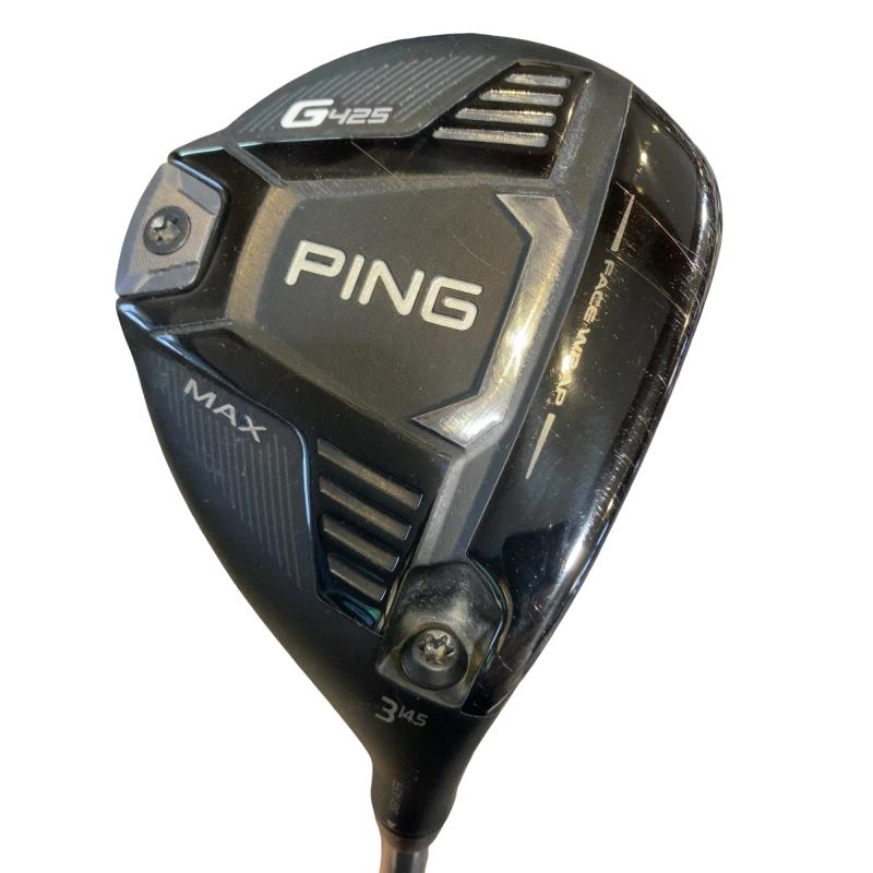 【中古】 ピン G425 MAX 3W フェアウェイウッド FW 純正特注シャフト (フレックスS) メンズ 男性用 右利き 右用 Cランク ゴルフクラブ