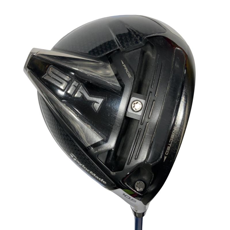 【中古】 テーラーメイド SIM 10.5° ドライバー DR 純正特注シャフト (フレックスX) メンズ 男性用 右利き 右用 Cランク ゴルフクラブ