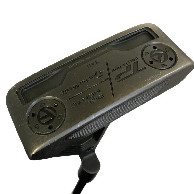 【中古】 テーラーメイド TP COLLECTION BLACK DEL MONTE TB1 34インチ パター PT スチール (フレックスその他) メンズ 男性用 右利き 右用 Cランク ゴルフクラブ|ゴルフパートナー 中古クラブ店