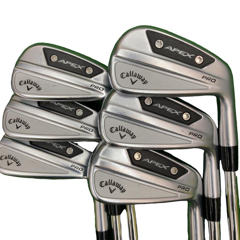 【中古】 キャロウェイ APEX PRO(2024) 6S アイアン書き割り IR Dynamic Gold MID 115 (フレックスS) メンズ 成人男性用 右利き 右用 C位置づける ゴルフ野球クラブ