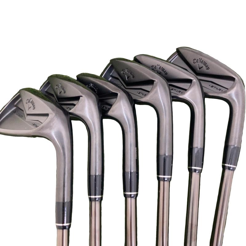 【中古】 キャロウェイ X FORGED STAR(2024) BLACK 6S アイアンセット IR NS PRO 950GH neo (フレックスS) メンズ 男性用 右利き 右用 Cランク ゴルフクラブ｜ゴルフパートナー 中古クラブ店