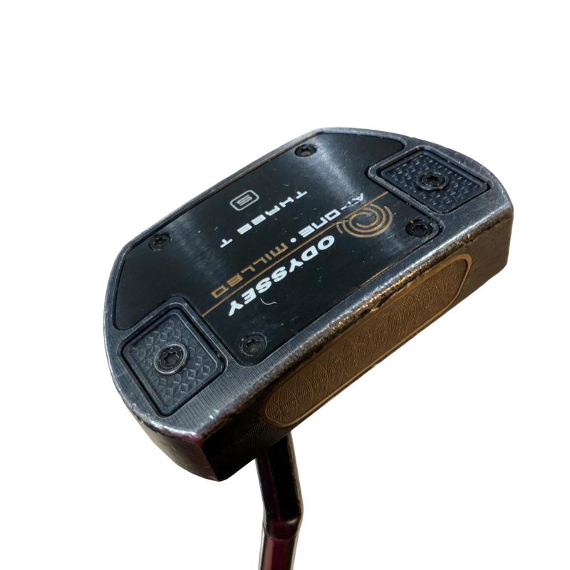 【中古】 オデッセイ Ai-ONE・MILLED THREE T 34in パター PT STROKE LAB 90 スチール写真 (フレックス余分の物) メンズ 成人男性用 右利き 右用 D価値づける ゴルフ野球クラブ