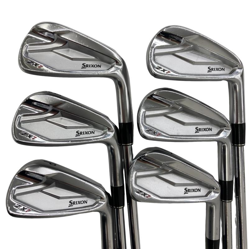 【中古】 ダンロップ SRIXON ZX7 6S アイアンセット IR リシャフト (フレックスその他) メンズ 男性用 右利き 右用 Cランク ゴルフクラブ｜ゴルフパートナー 中古クラブ店