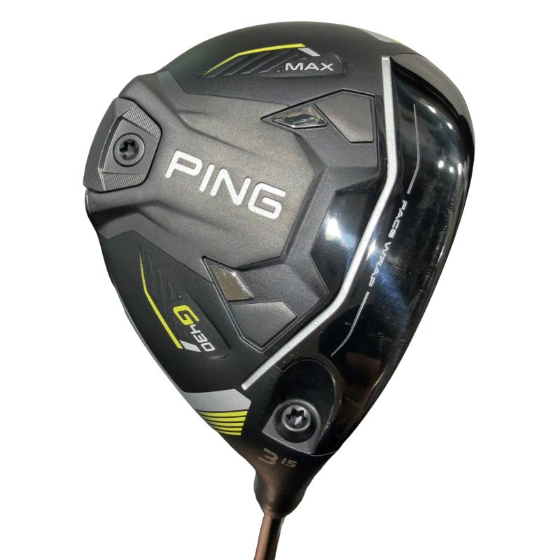 【中古】 ピン G430 MAX 3W フェアウェイウッド FW ALTA J CB BLACK(FW) (フレックスS) メンズ 成人男性用 右利き 右用 C位置づける ゴルフ野球クラブ