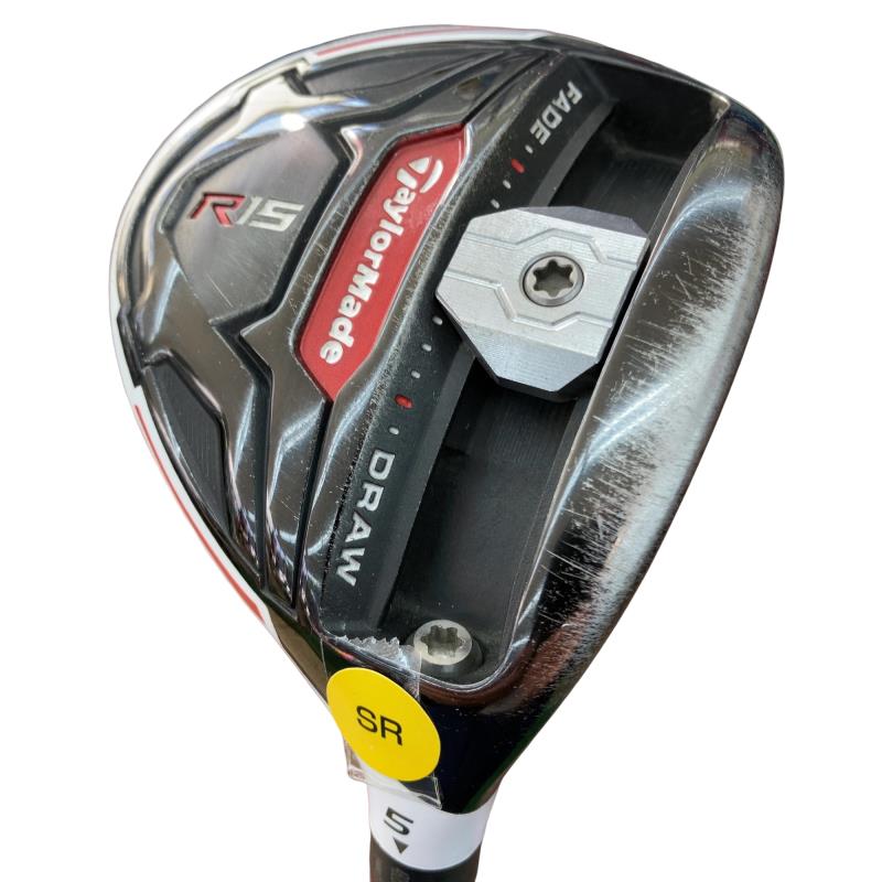 【中古】 テーラーメイド R15 5W フェアウェイウッド FW TM1-115(フェアウェイ) (フレックスSR) メンズ 男性用 右利き 右用 Cランク ゴルフクラブ