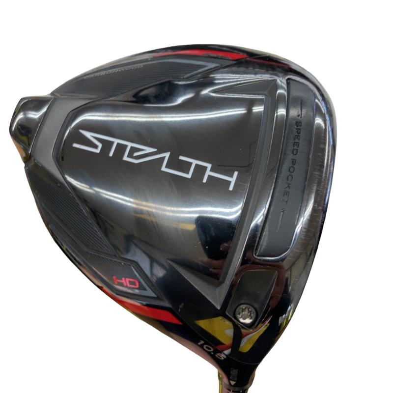 【中古】 テーラーメイド STEALTH HD 10.5° ドライバー DR TENSEI RED TM50(STEALTH DR) (フレックスS) メンズ 男性用 右利き 右用 Dランク ゴルフクラブ