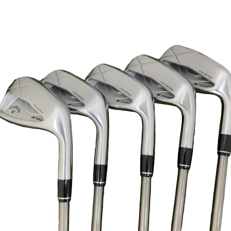 【中古】 キャロウェイ X FORGED MAX STAR(2025) 5S アイアンセット IR 純正特注シャフト (フレックスS) メンズ 男性用 右利き 右用 Cランク ゴルフクラブ|ゴルフパートナー 中古クラブ店