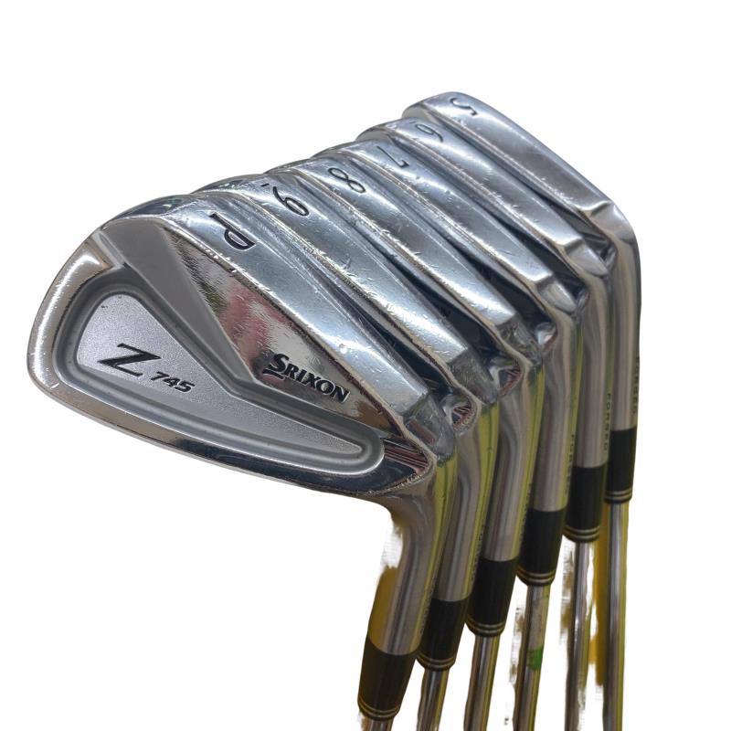 【中古】 ダンロップ SRIXON Z745 6S アイアンセット IR NS PRO 980GH D.S.T (フレックスS) メンズ 男性用 右利き 右用 Cランク ゴルフクラブ