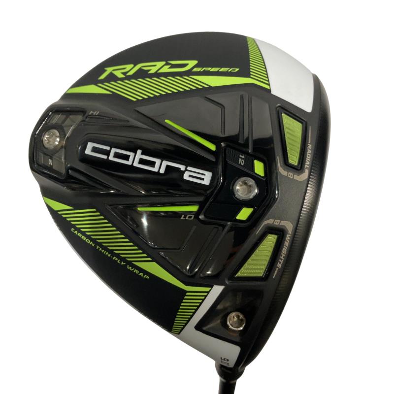 【中古】 コブラ KING RADSPEED  9°(黄色) USA １番ウッド DR 純然たる特注矢がら (フレックスS) メンズ 成人男性用 右利き 右用 C位置づける ゴルフ野球クラブ