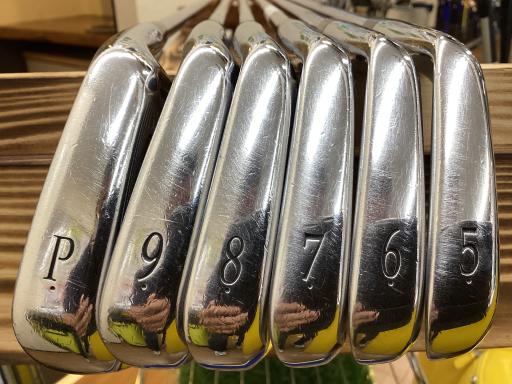 【中古】 ミズノ MP-59 6S アイアンセット IR 純正特注シャフト (フレックスその他) メンズ 男性用 右利き 右用 Cランク ゴルフクラブ