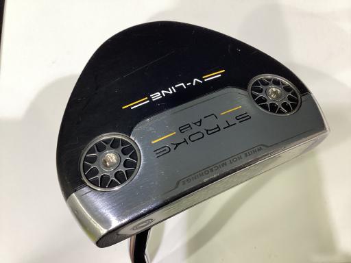 【中古】 オデッセイ STROKE LAB V-LINE 33インチ パター PT STROKE LAB (フレックスその他) メンズ 男性用 右利き 右用 Dランク ゴルフクラブ