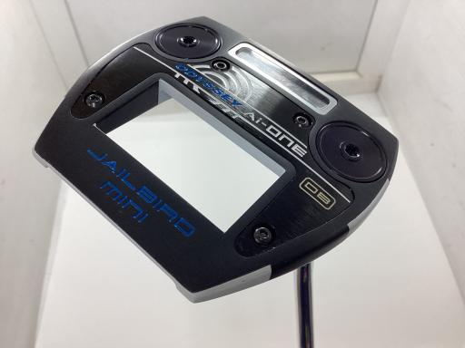 【中古】 オデッセイ Ai-ONE JAILBIRD MINI DB 34インチ パター PT STROKE LAB 90 スチール (フレックスその他) メンズ 男性用 右利き 右用 Cランク ゴルフクラブ
