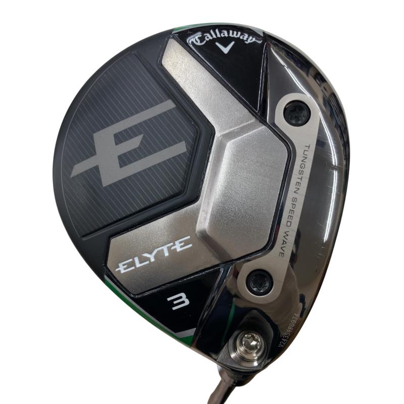 【中古】 キャロウェイ ELYTE  3W フェアウェイウッド FW VENTUS GREEN 50 for CW(ELYTE FW) (フレックスS) メンズ 成人男性用 右利き 右用 C位置づける ゴルフ野球クラブ