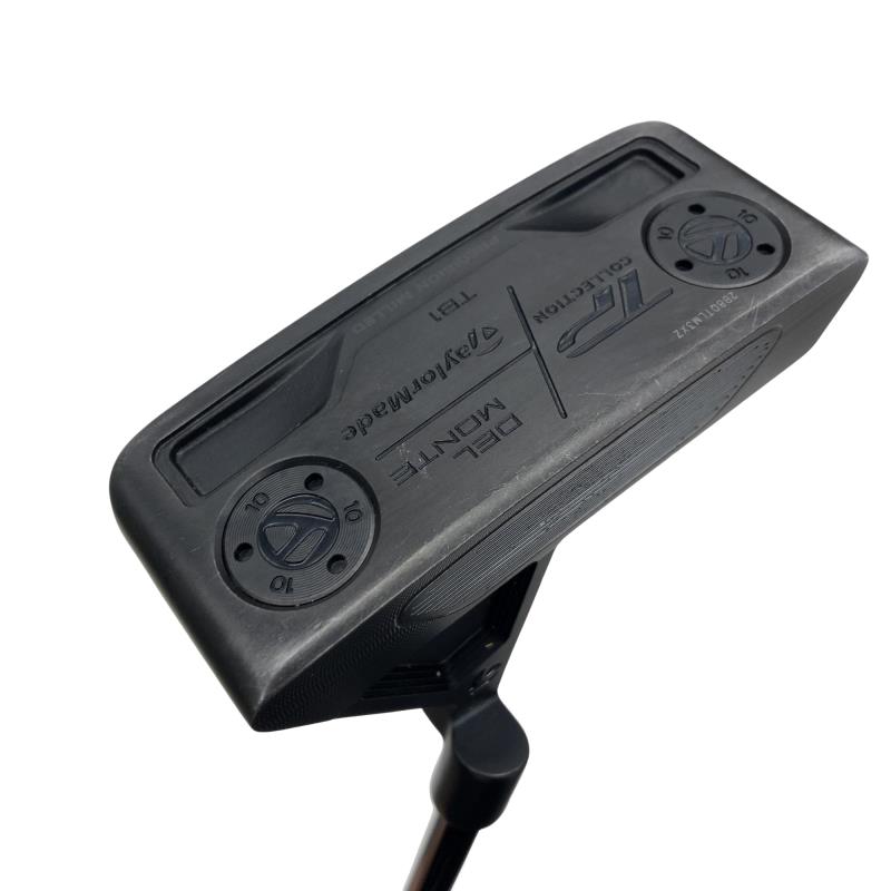 【中古】 仕立て屋お手伝いさん TP COLLECTION BLACK DEL MONTE 結核症1 34in パター PT スチール写真 (フレックス余分の物) メンズ 成人男性用 右利き 右用 C位置づける ゴルフ野球クラブ