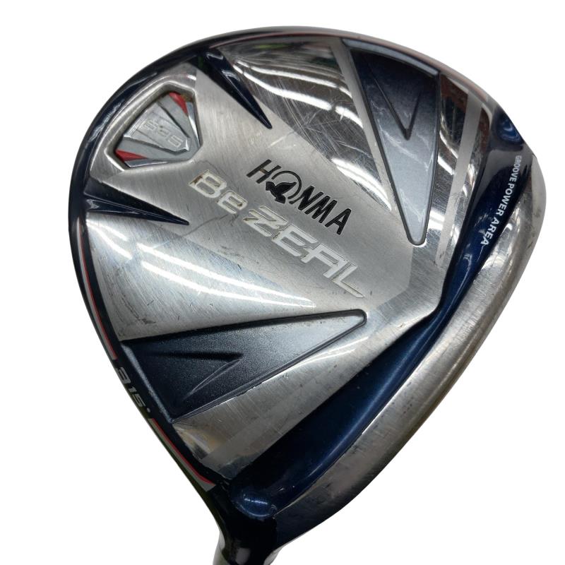 【中古】 本間ゴルフ Be ZEAL 535 3W フェアウェイウッド FW VIZARD for Be ZEAL(535 公明正大通い路) (フレックスSR) メンズ 成人男性用 右利き 右用 C位置づける ゴルフ野球クラブ