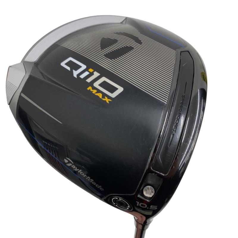 【中古】 テーラーメイド Qi10 MAX 10.5° ドライバー DR Diamana BLUE TM50(Qi10 DR) (フレックスR) メンズ 男性用 右利き 右用 Cランク ゴルフクラブ