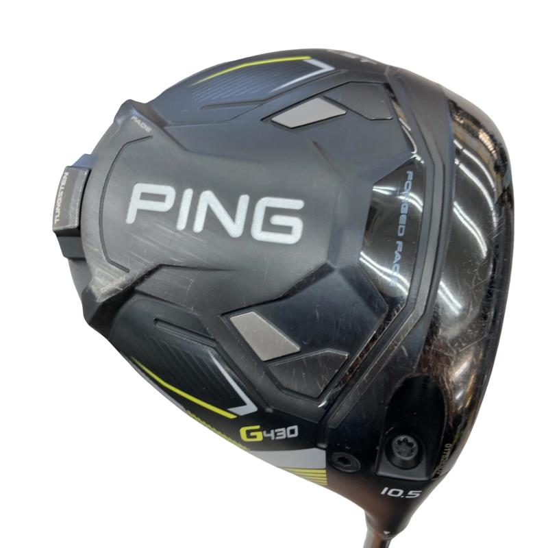 【中古】 ピン G430 LST 10.5° ドライバー DR ALTA J CB BLACK(DR) (フレックスSR) メンズ 男性用 右利き 右用 Cランク ゴルフクラブ|ゴルフパートナー 中古クラブ店