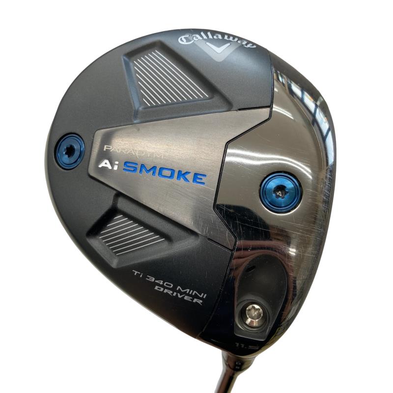 【中古】 キャロウェイ PARADYM Ai SMOKE Ti 340 MINI 11.5° １番ウッド DR 完全無欠特注立て坑 (フレックスS) メンズ 成人男性用 右利き 右用 C価値づける ゴルフ野球クラブ