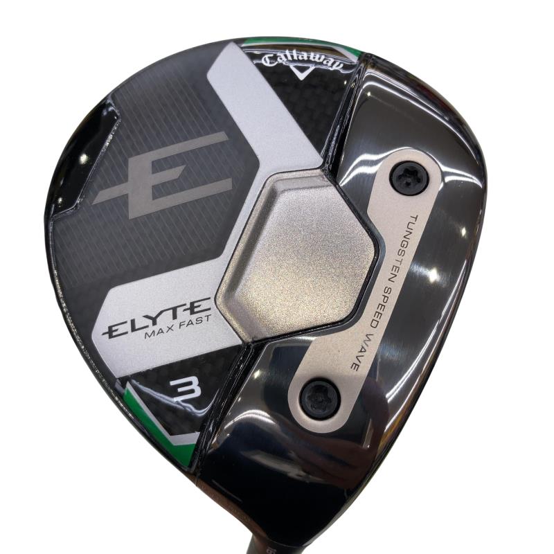 【中古】 キャロウェイ ELYTE MAX FAST 3W フェアウェイウッド FW LIN-Q GREEN 40 for CW(ELYTE FW) (フレックスR) メンズ 成人男性用 右利き 右用 B価値づける ゴルフ野球クラブ